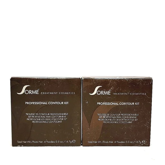 LOT 2Pcs Sormē Professional Contour Kit 0.5oz